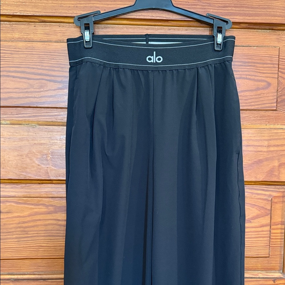 ALO Yoga Black Suit-Up Trouser Pant
